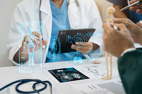 AI, automation, and IoT concept